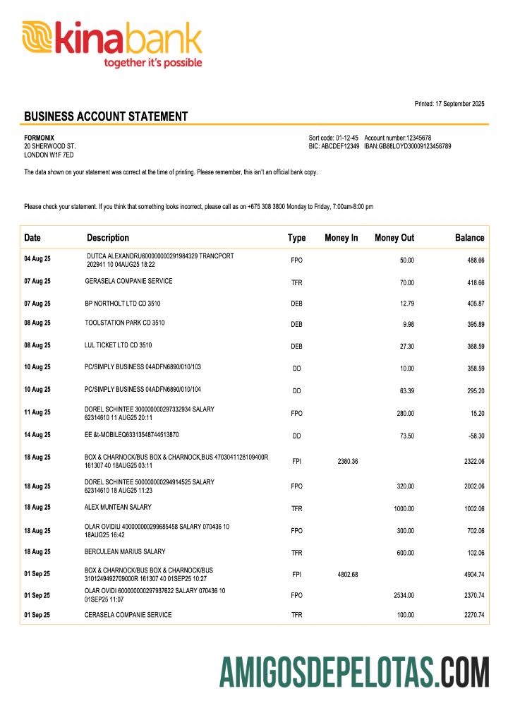 Papua Nova Guiné Conta Corporativa do Banco Kina Securities Limited